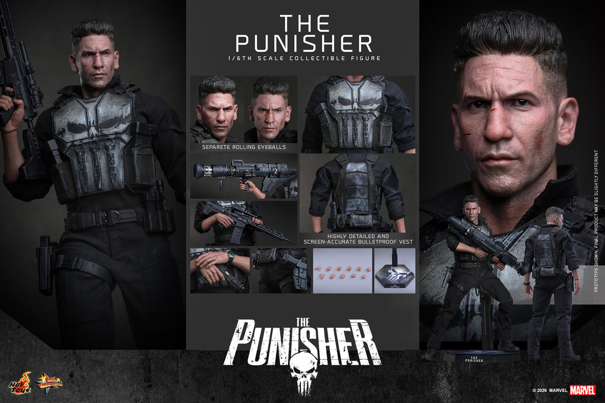 The Punisher Marvel Sixth Scale Figure