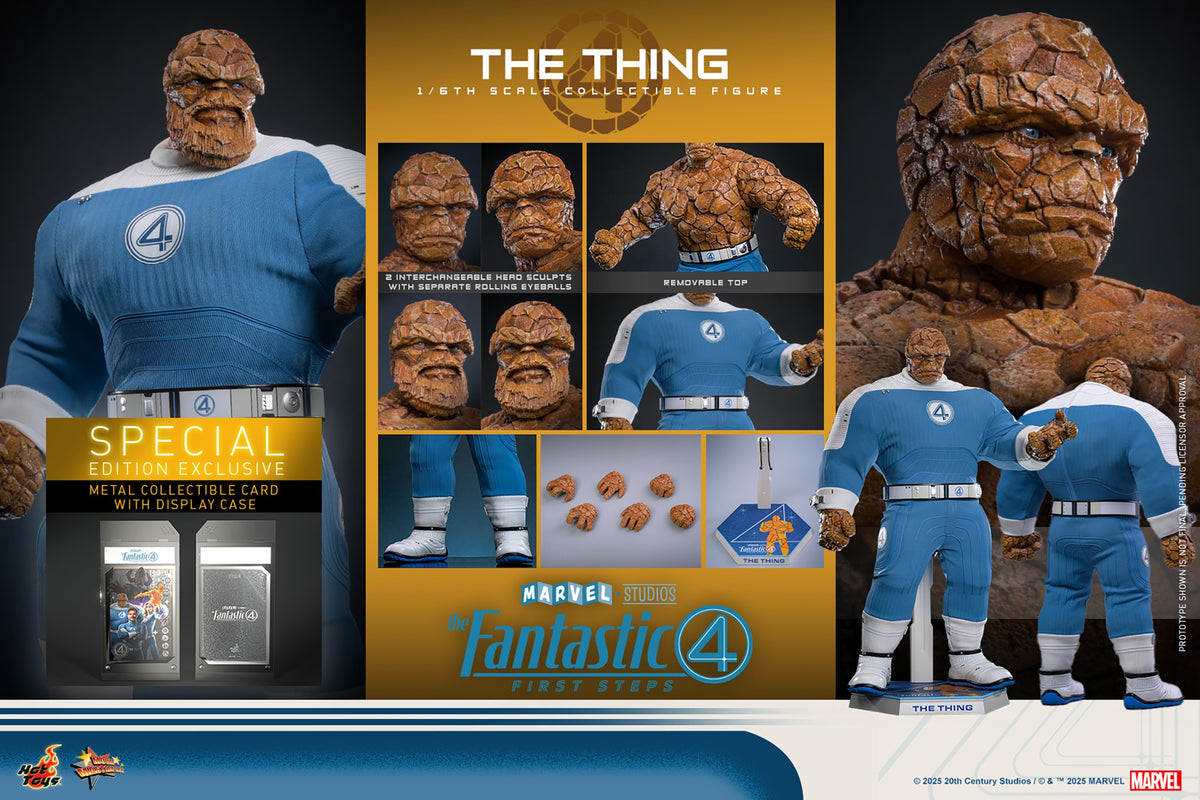 The Thing Marvel Sixth Scale Figure