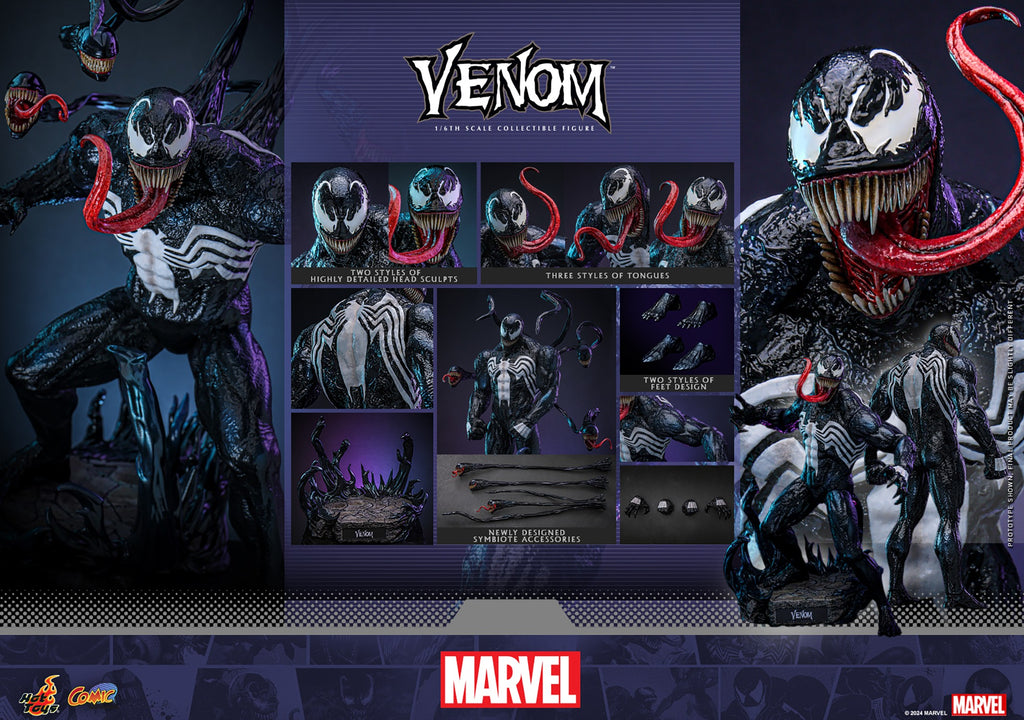 Venom Marvel Sixth Scale Figure