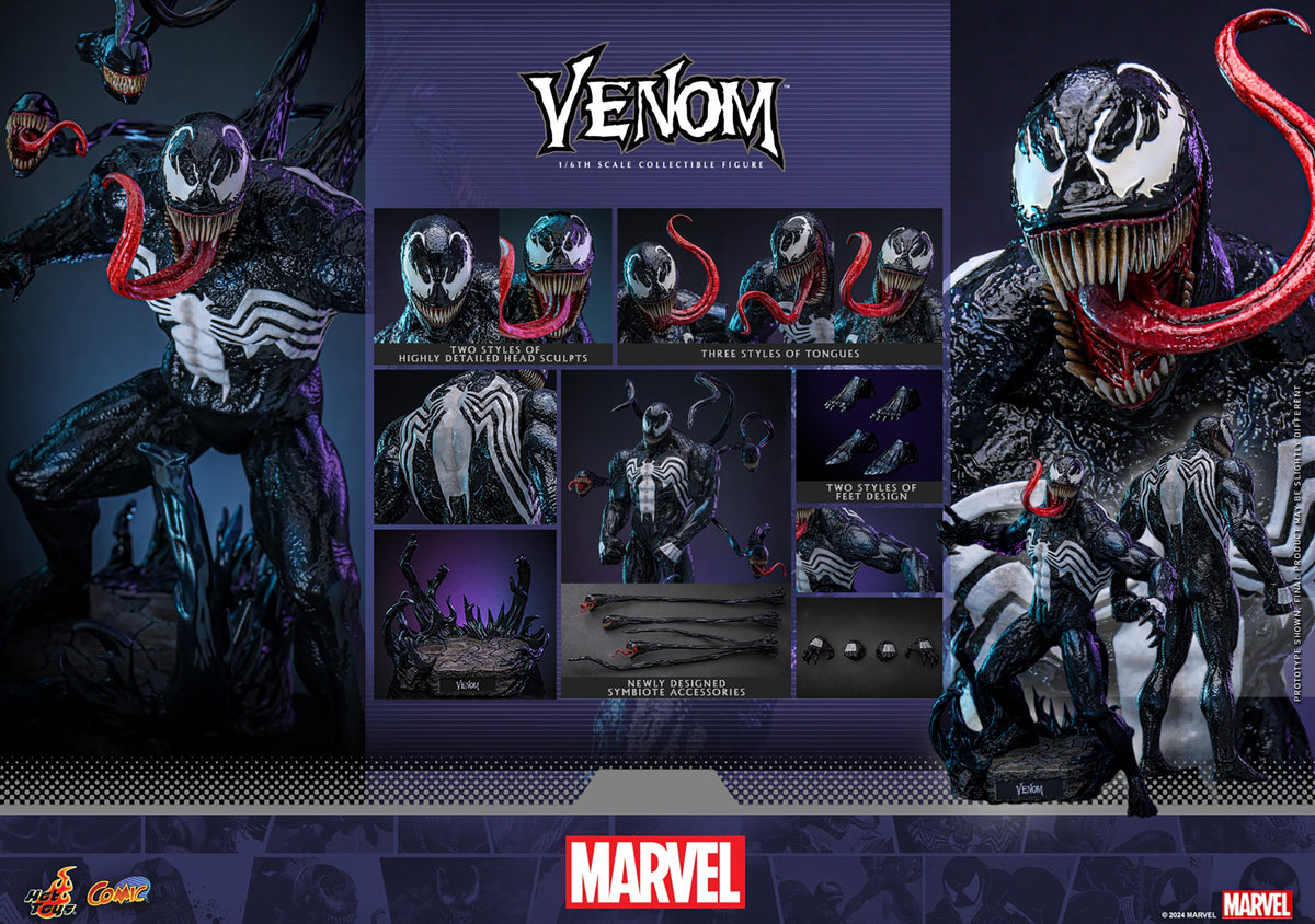 Venom Marvel Sixth Scale Figure