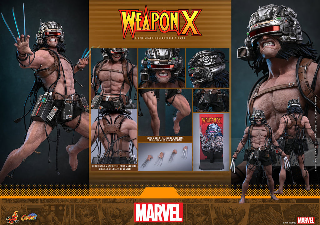 Weapon X Marvel Sixth Scale Figure