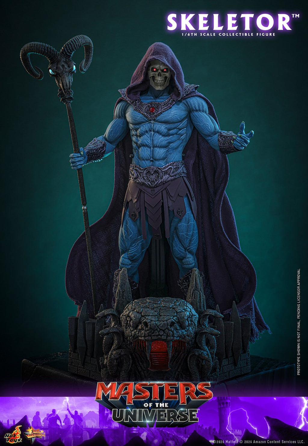 Skeletor Masters of the Universe Sixth Scale Figure