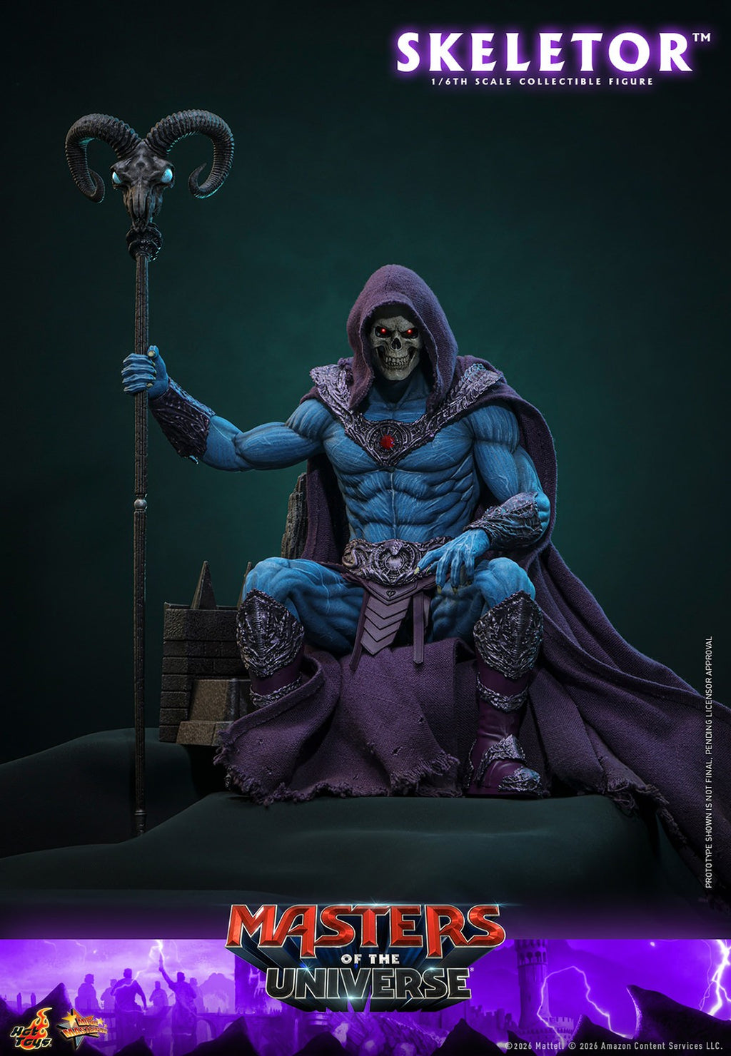 Skeletor Masters of the Universe Sixth Scale Figure