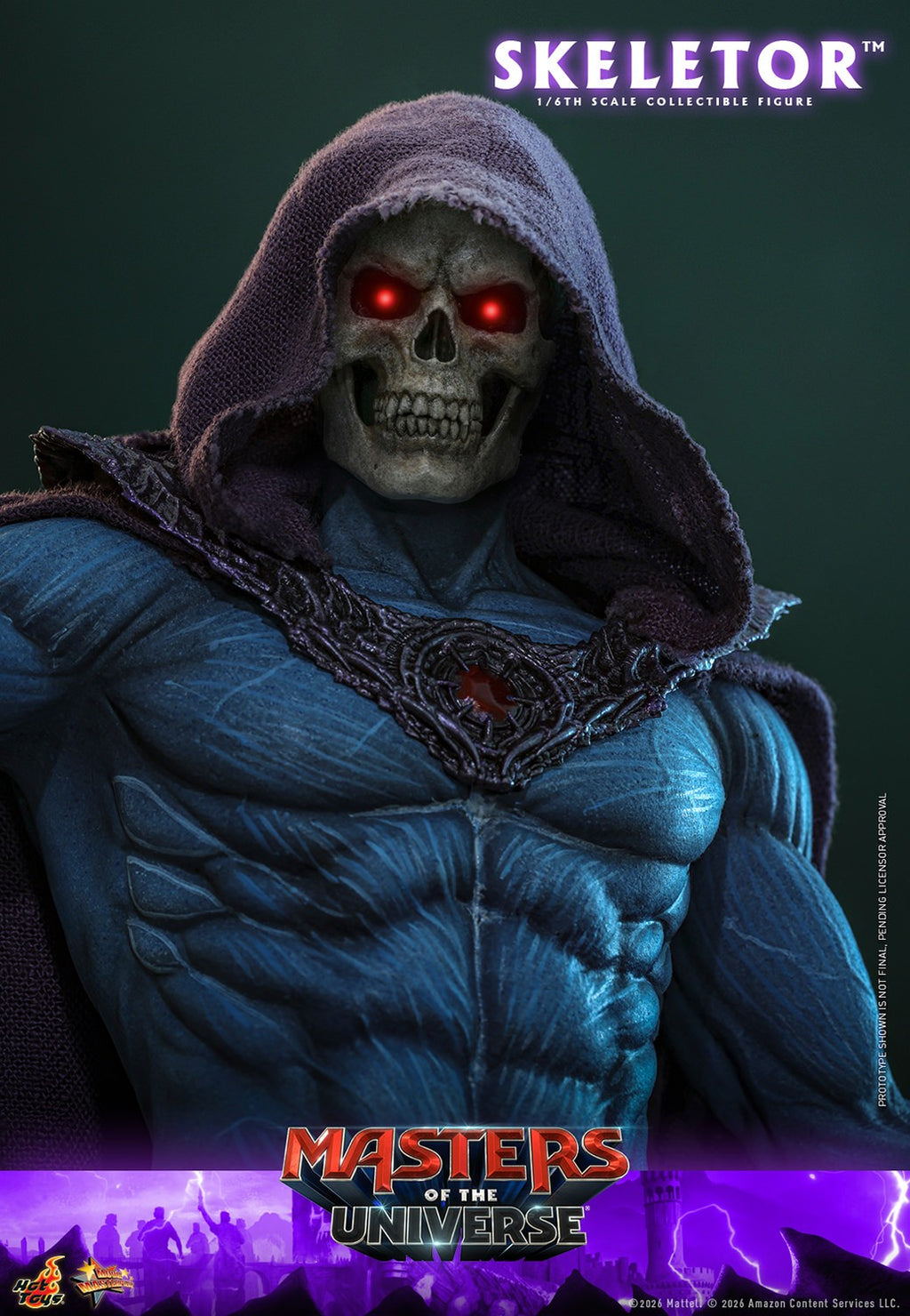 Skeletor Masters of the Universe Sixth Scale Figure