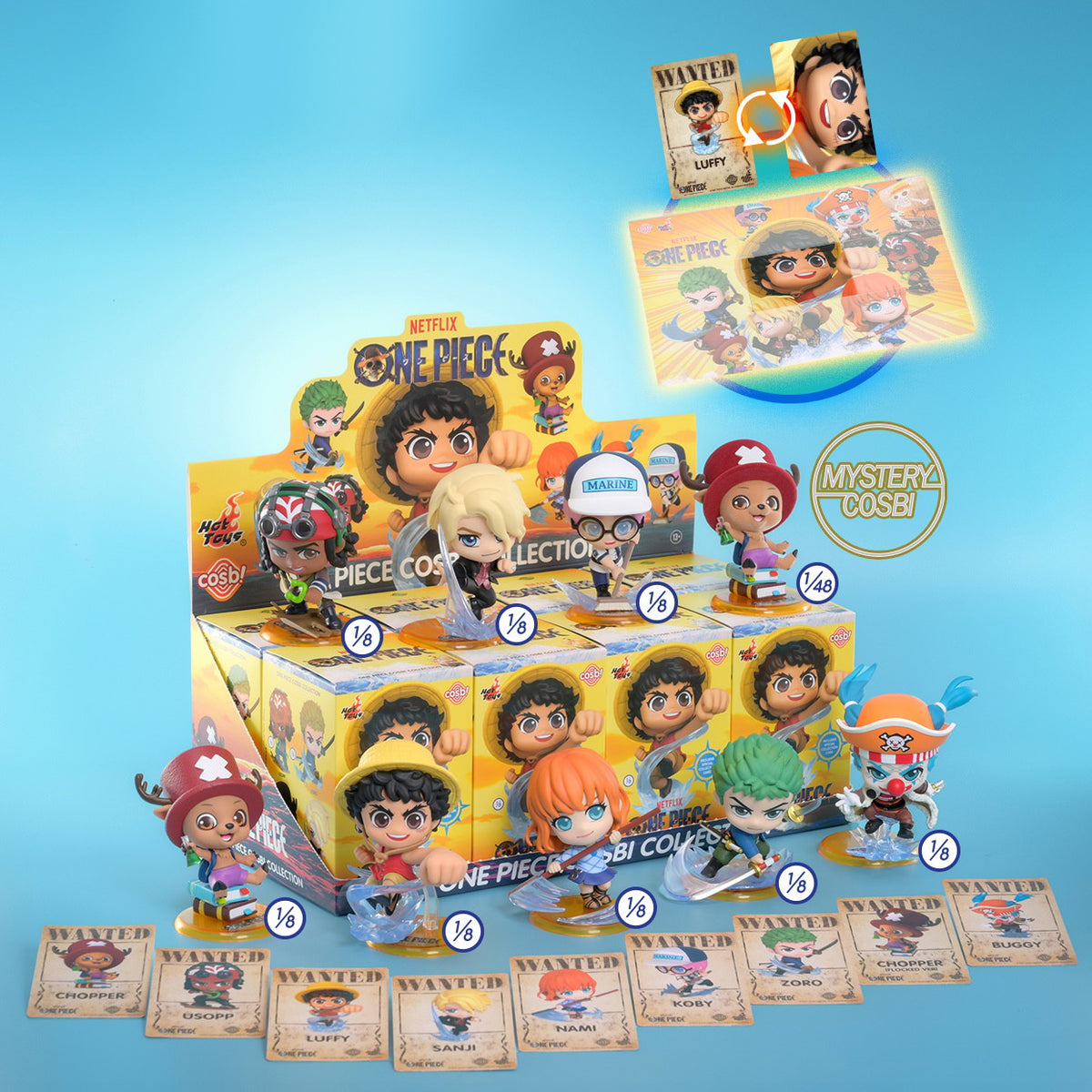 One Piece Cosbi Collection Blind Box Set