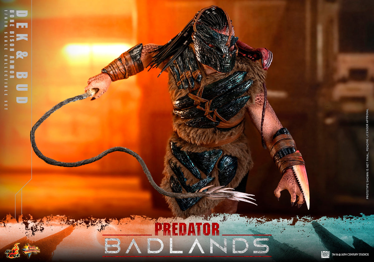 Dek (Bone Bison Armor) and Bud Predator Sixth Scale Figure Set