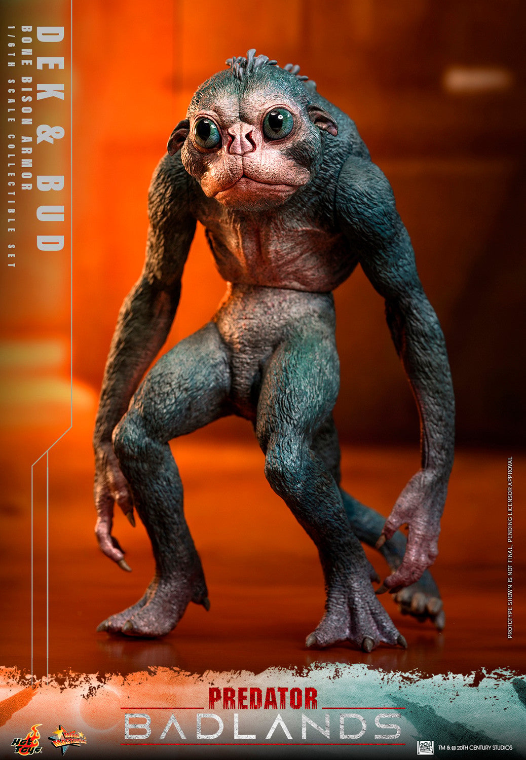 Dek (Bone Bison Armor) and Bud Predator Sixth Scale Figure Set