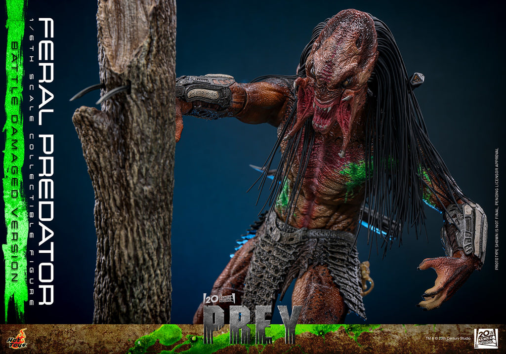 Feral Predator (Battle Damaged Version) Sixth Scale Figure