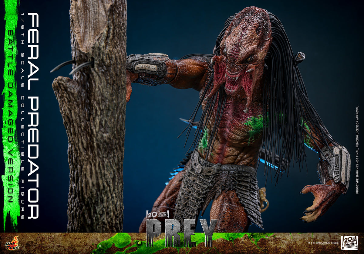 Feral Predator (Battle Damaged Version) Sixth Scale Figure
