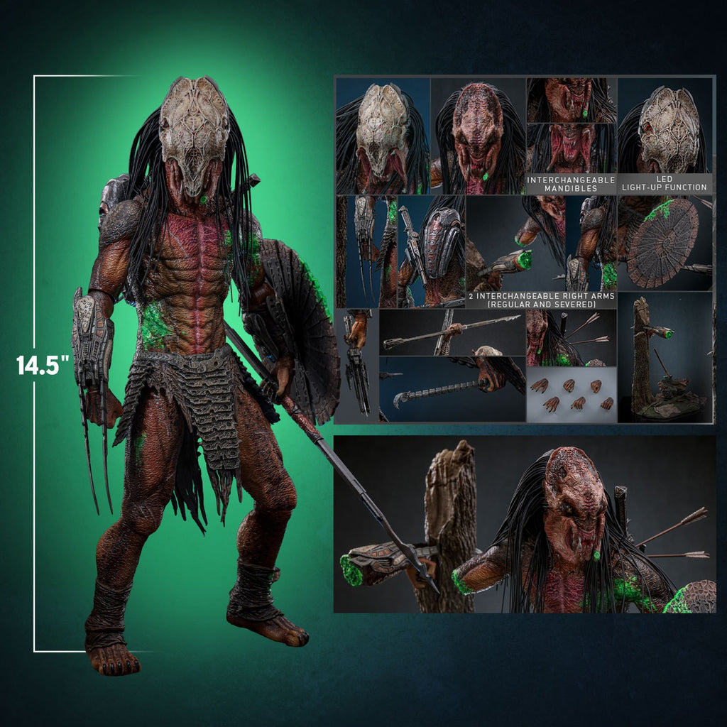 Feral Predator (Battle Damaged Version) Sixth Scale Figure