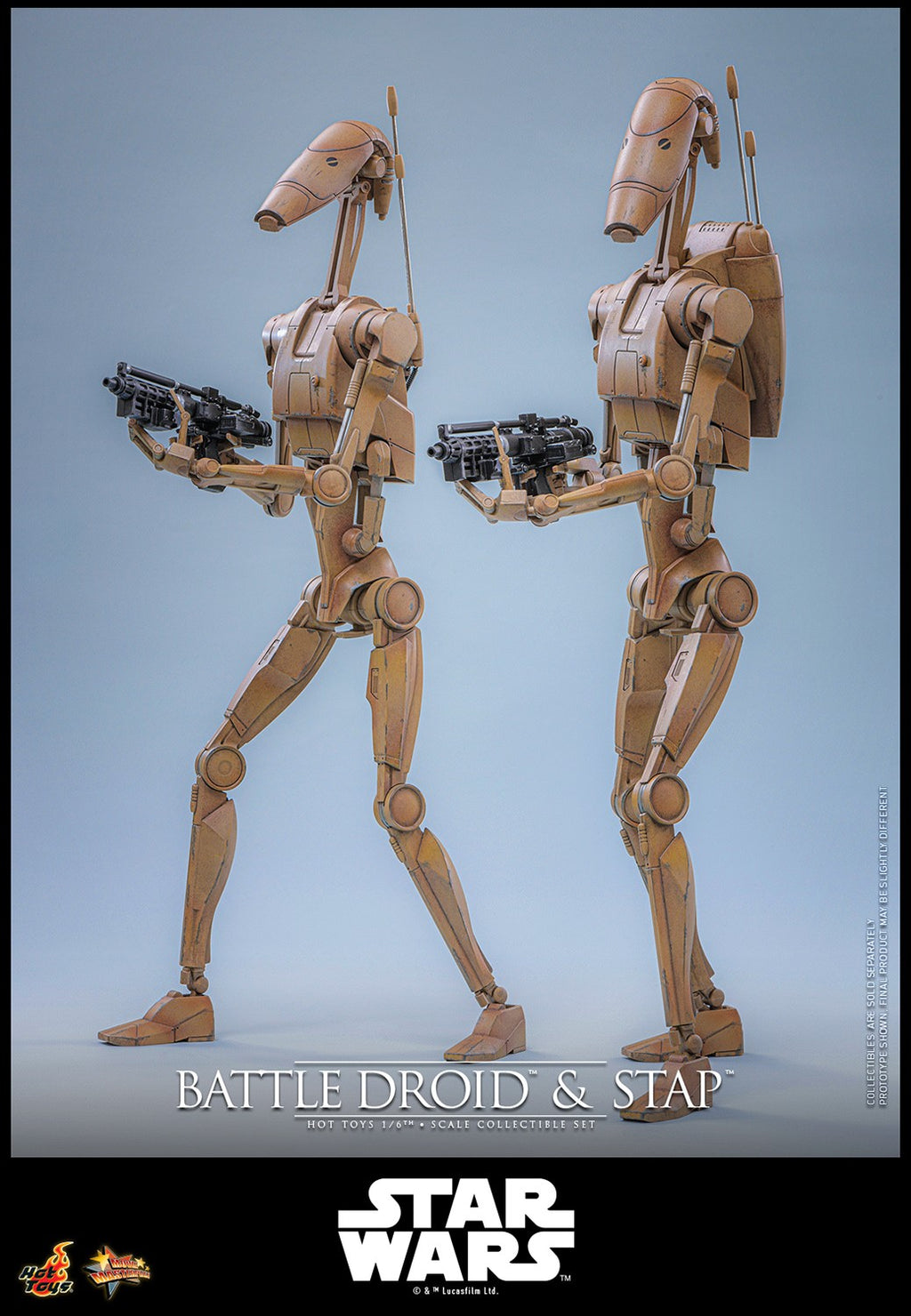 Battle Droid & STAP Star Wars Sixth Scale Figure Set
