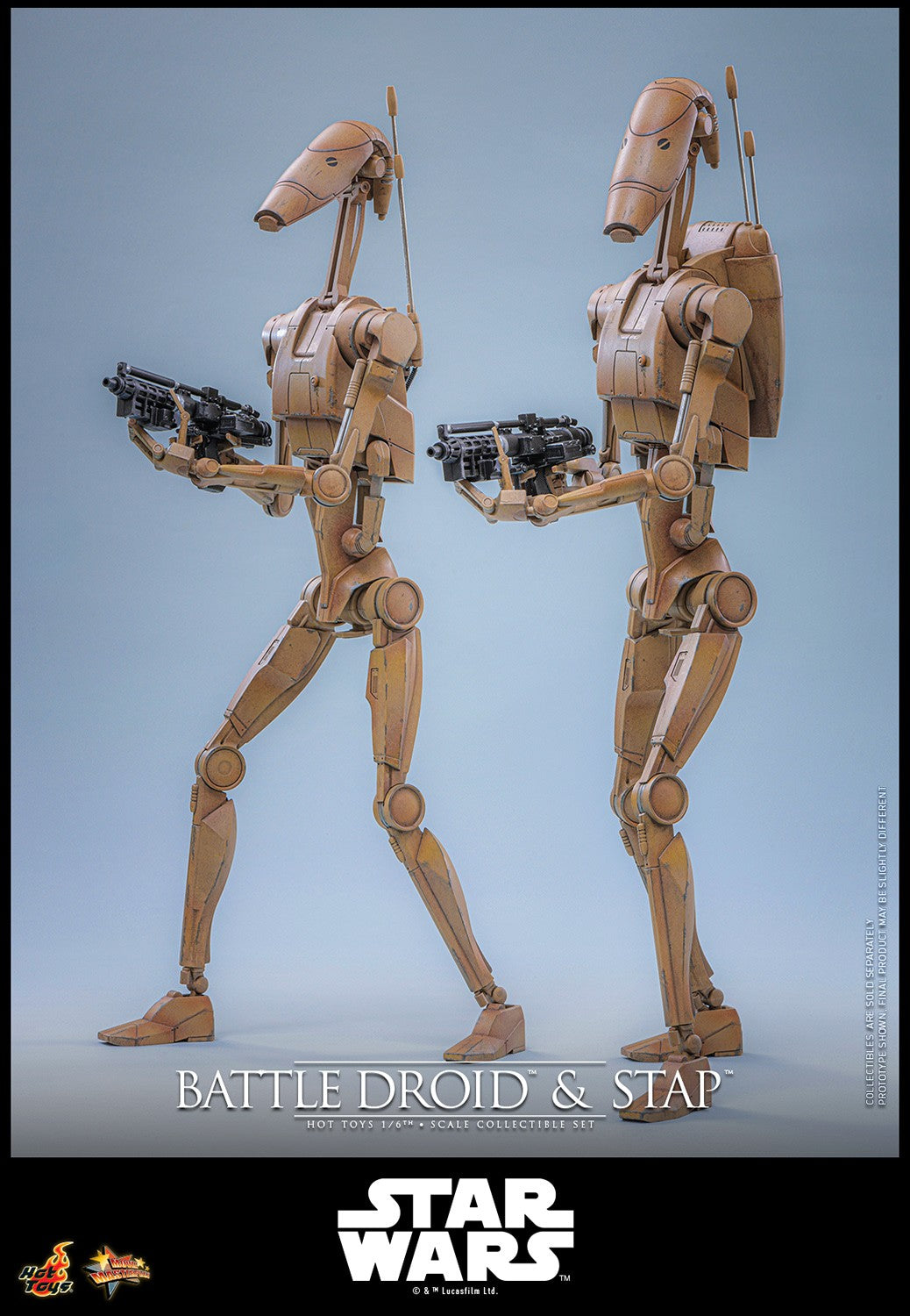 Battle Droid & STAP Star Wars Sixth Scale Figure Set