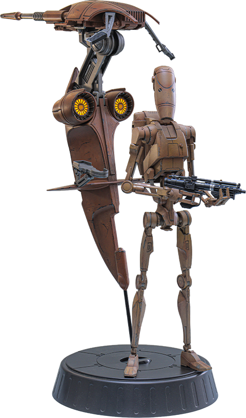 Battle Droid & STAP Star Wars Sixth Scale Figure Set