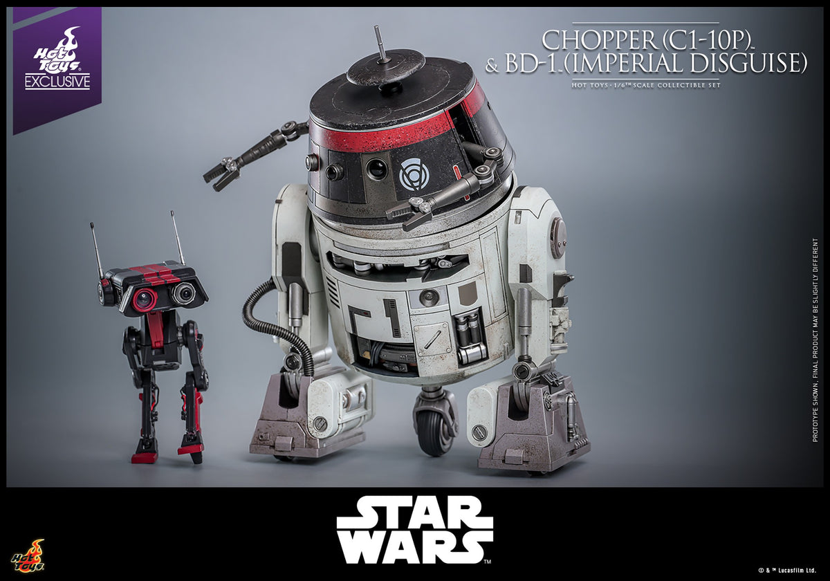 Chopper (C1-10P) & BD-1 (Imperial Disguise) Star Wars Sixth Scale Figure Set