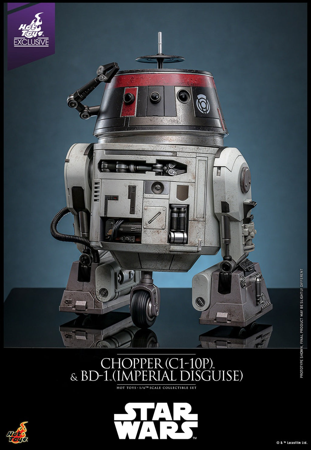 Chopper (C1-10P) & BD-1 (Imperial Disguise) Star Wars Sixth Scale Figure Set