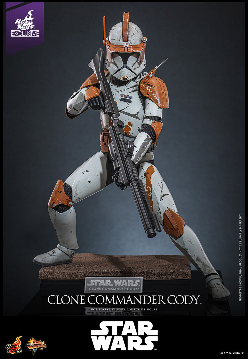 Clone Commander Cody Star Wars Sixth Scale Figure