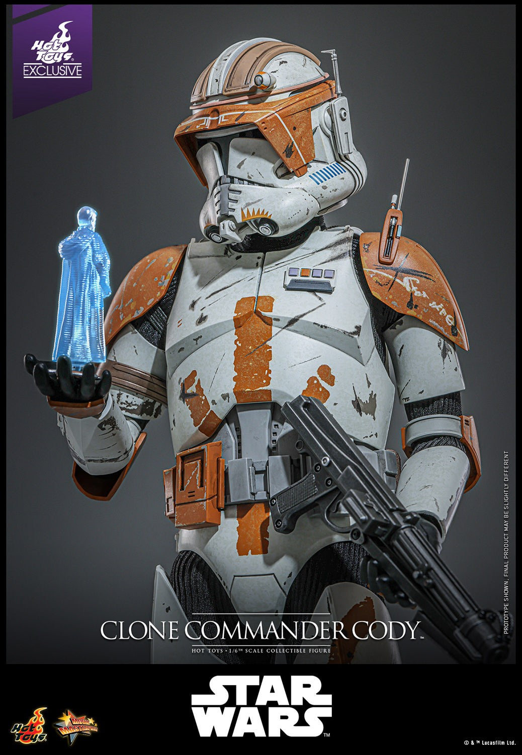 Clone Commander Cody Star Wars Sixth Scale Figure