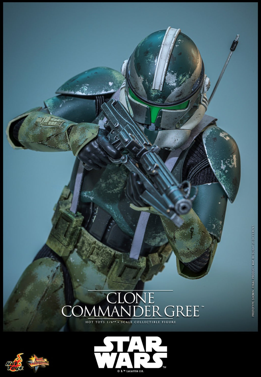 Clone Commander Gree Star Wars Sixth Scale Figure