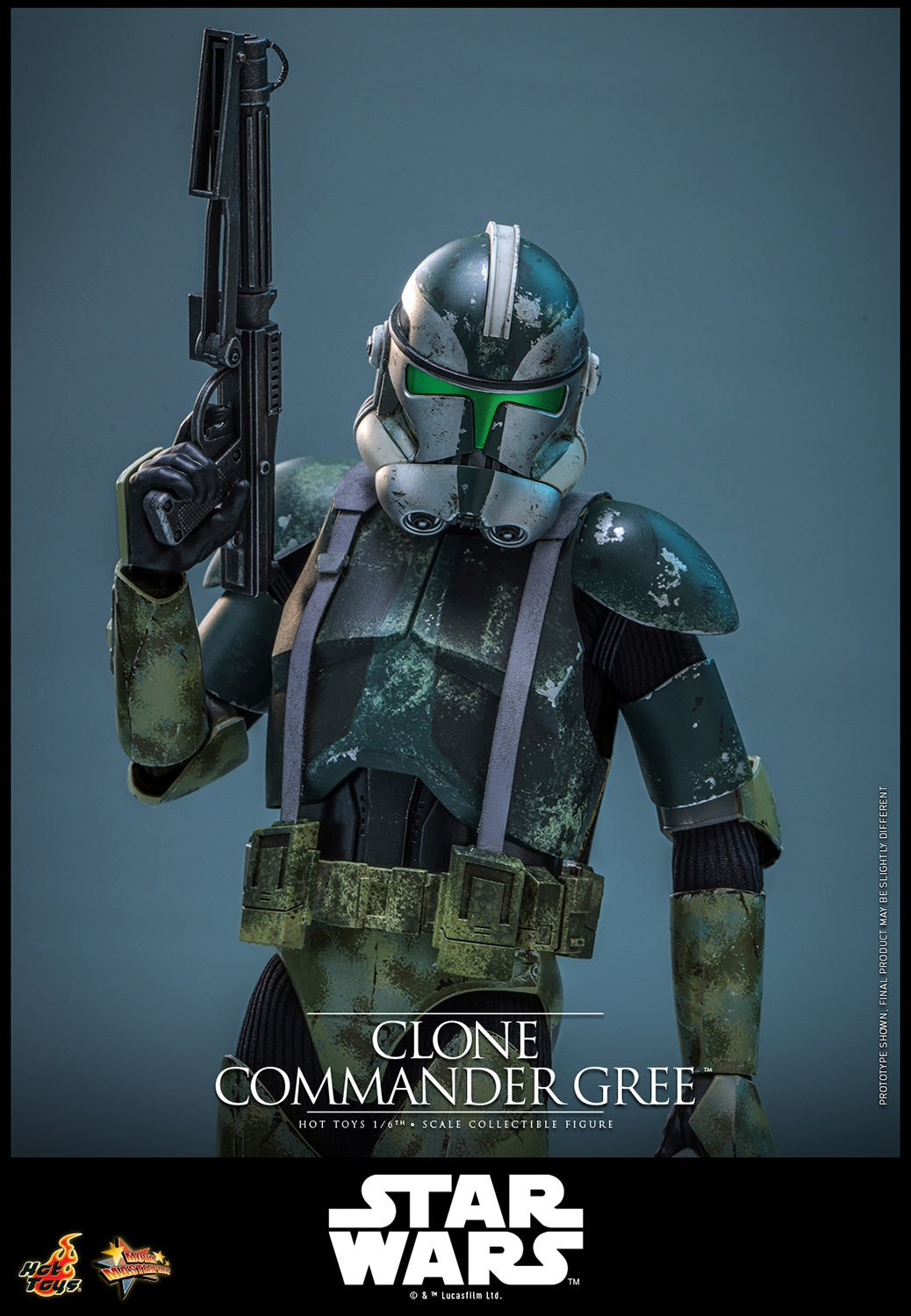 Clone Commander Gree Star Wars Sixth Scale Figure