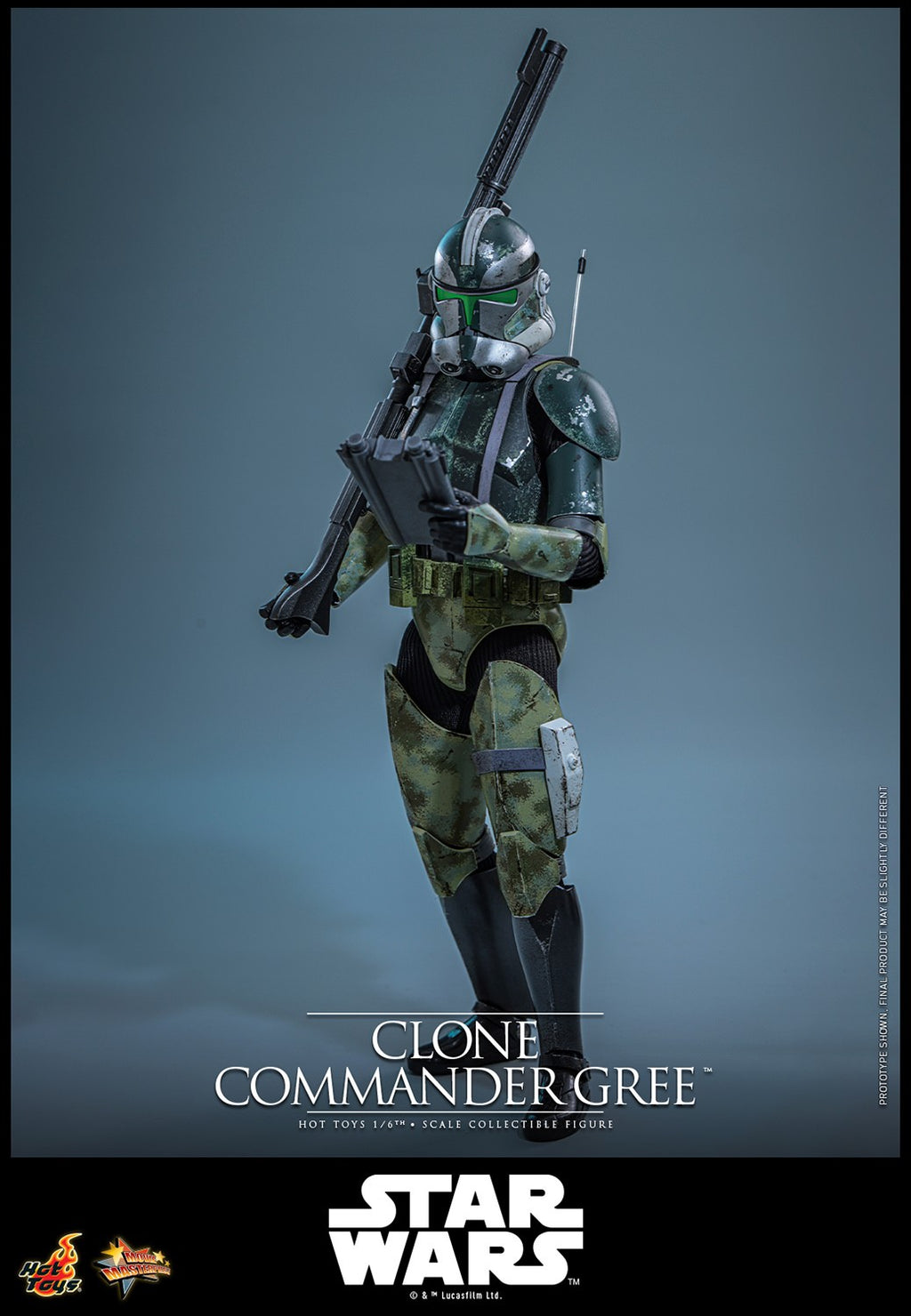 Clone Commander Gree Star Wars Sixth Scale Figure