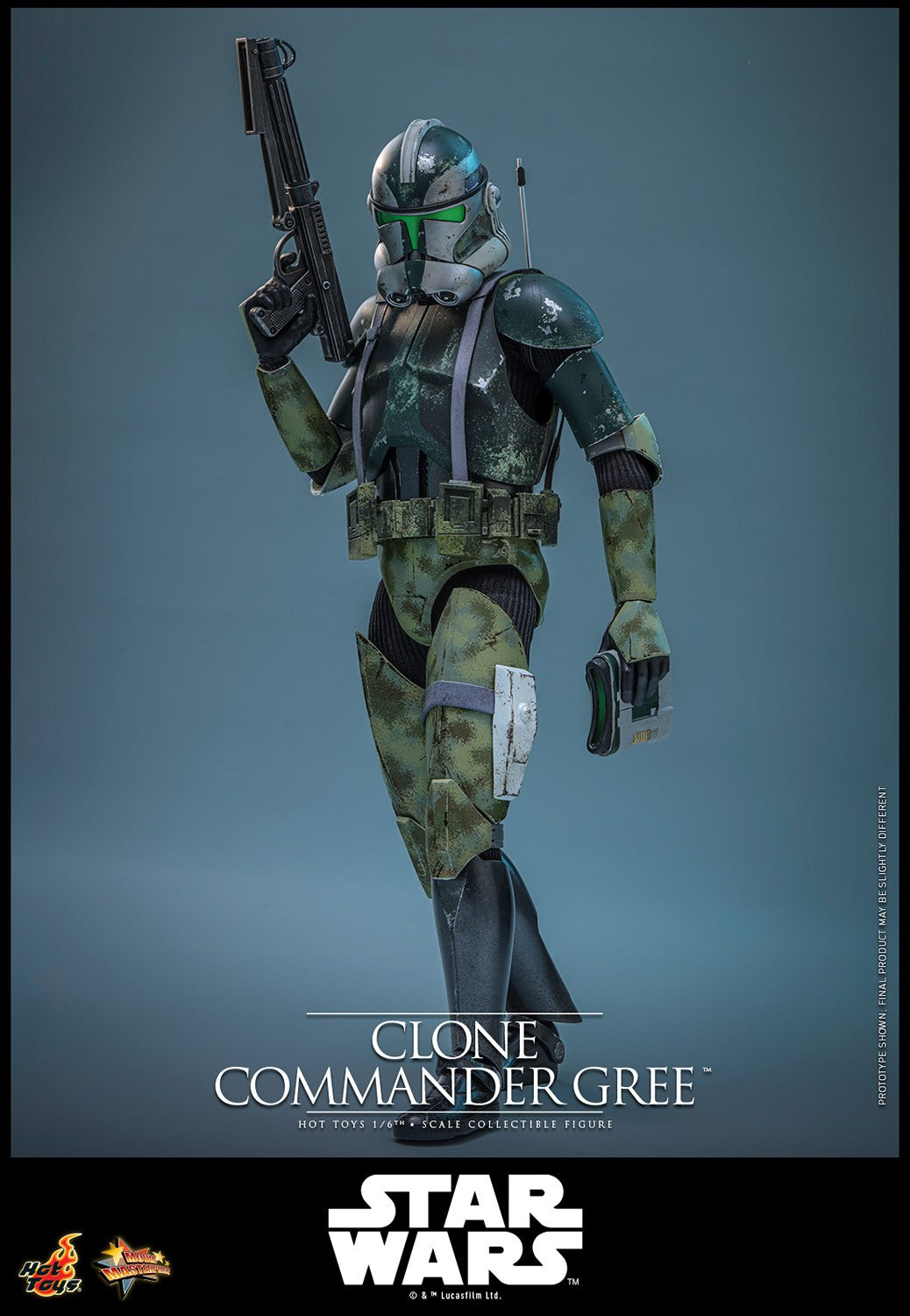 Clone Commander Gree Star Wars Sixth Scale Figure