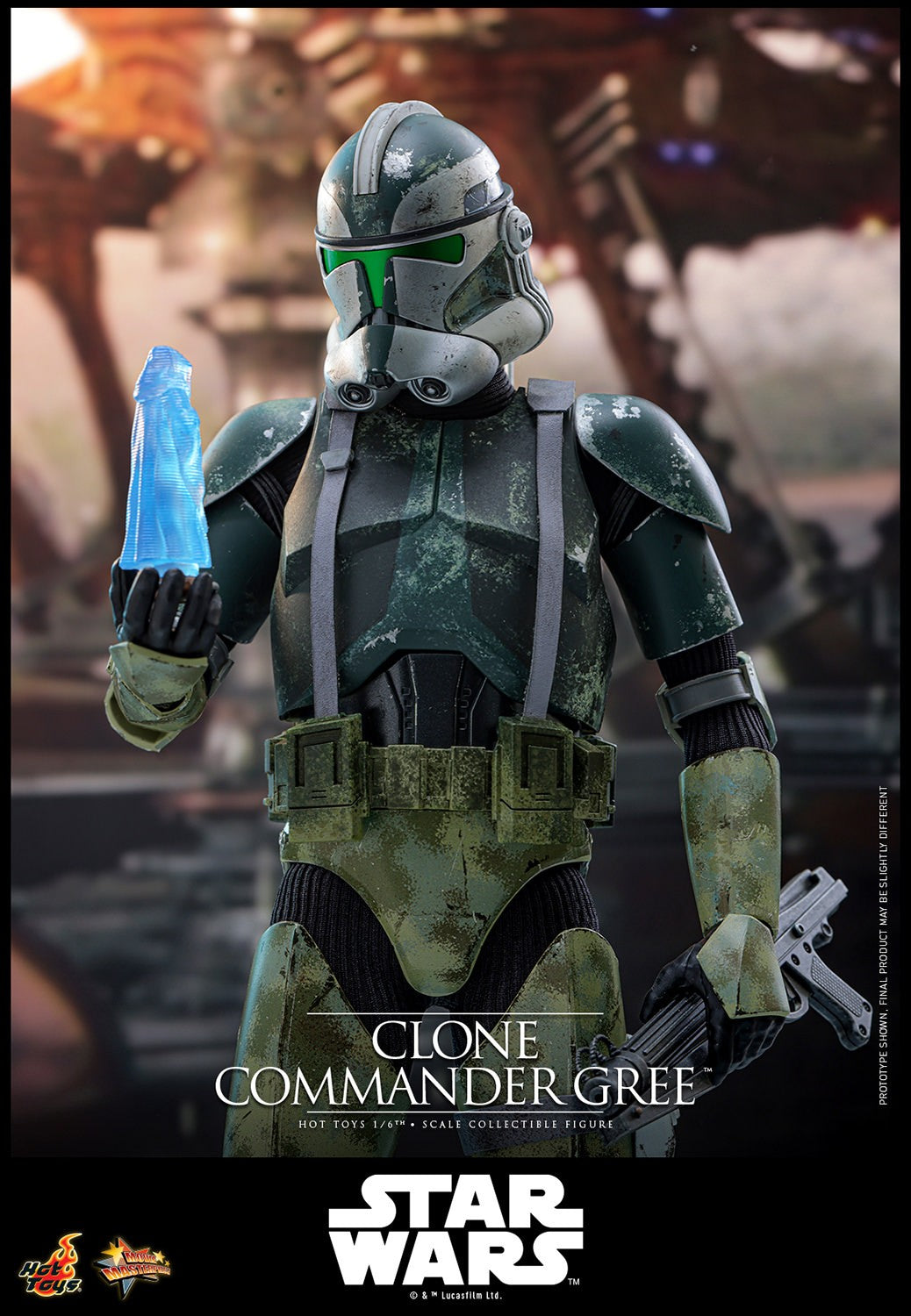 Clone Commander Gree Star Wars Sixth Scale Figure