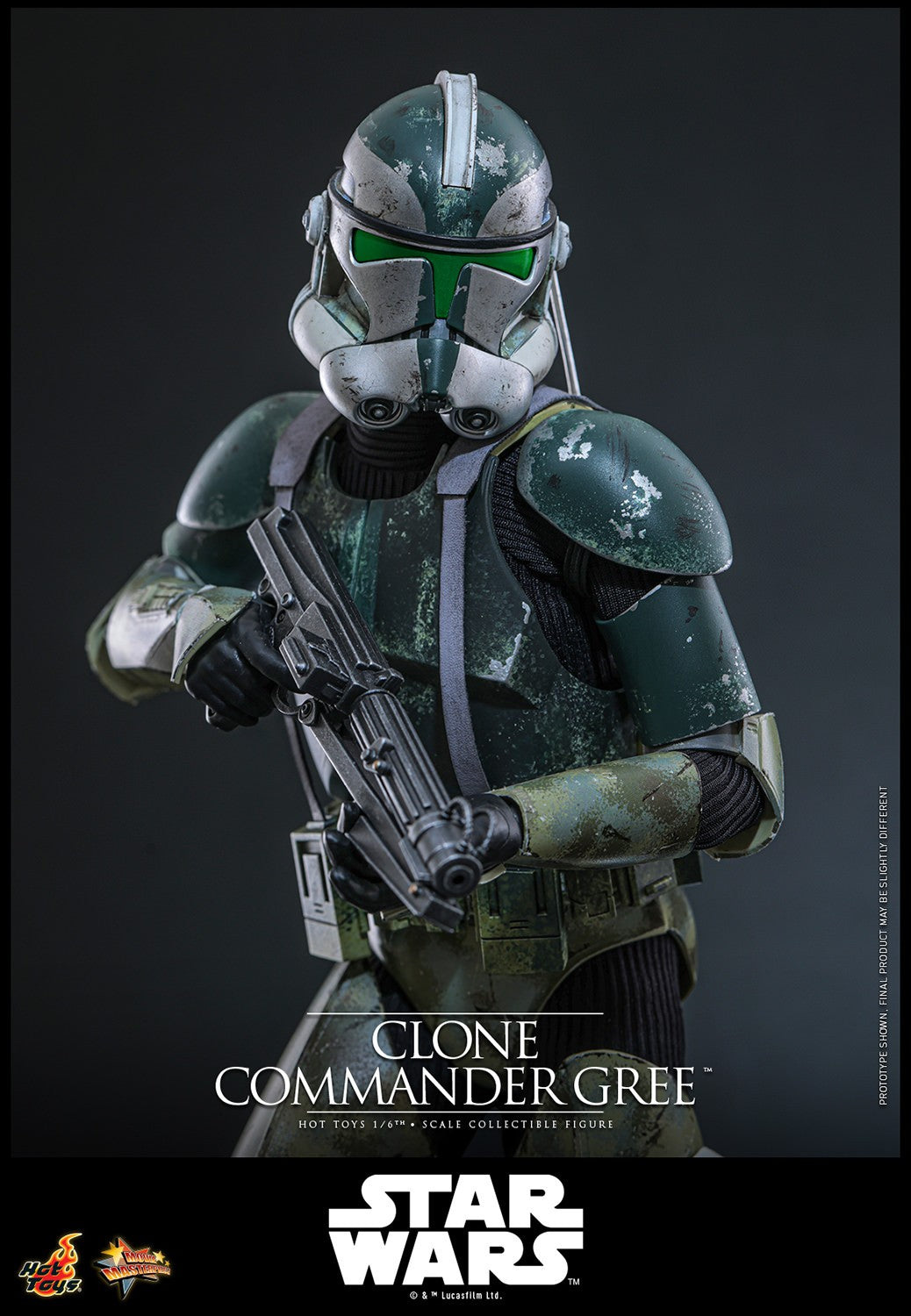 Clone Commander Gree Star Wars Sixth Scale Figure