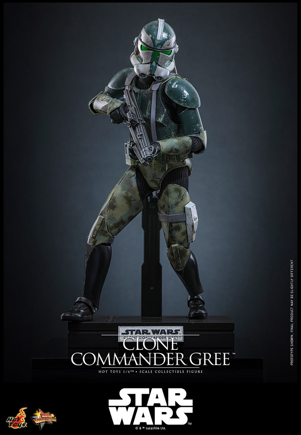 Clone Commander Gree Star Wars Sixth Scale Figure