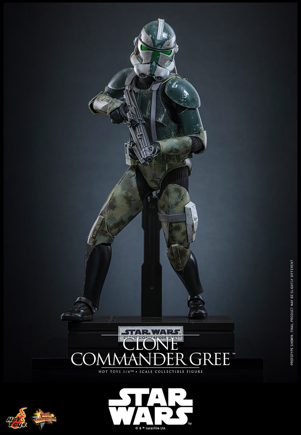 Clone Commander Gree Star Wars Sixth Scale Figure