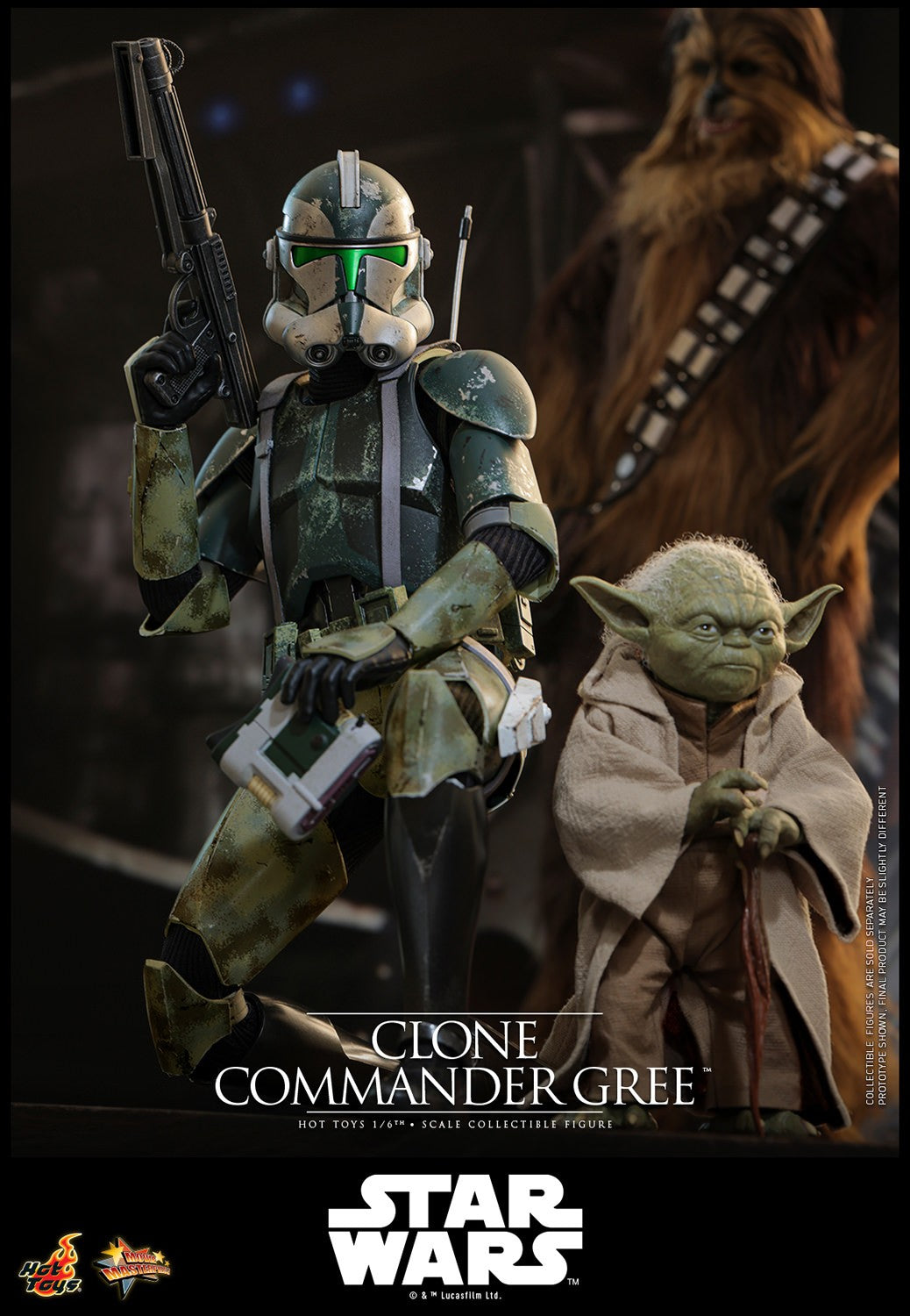Clone Commander Gree Star Wars Sixth Scale Figure