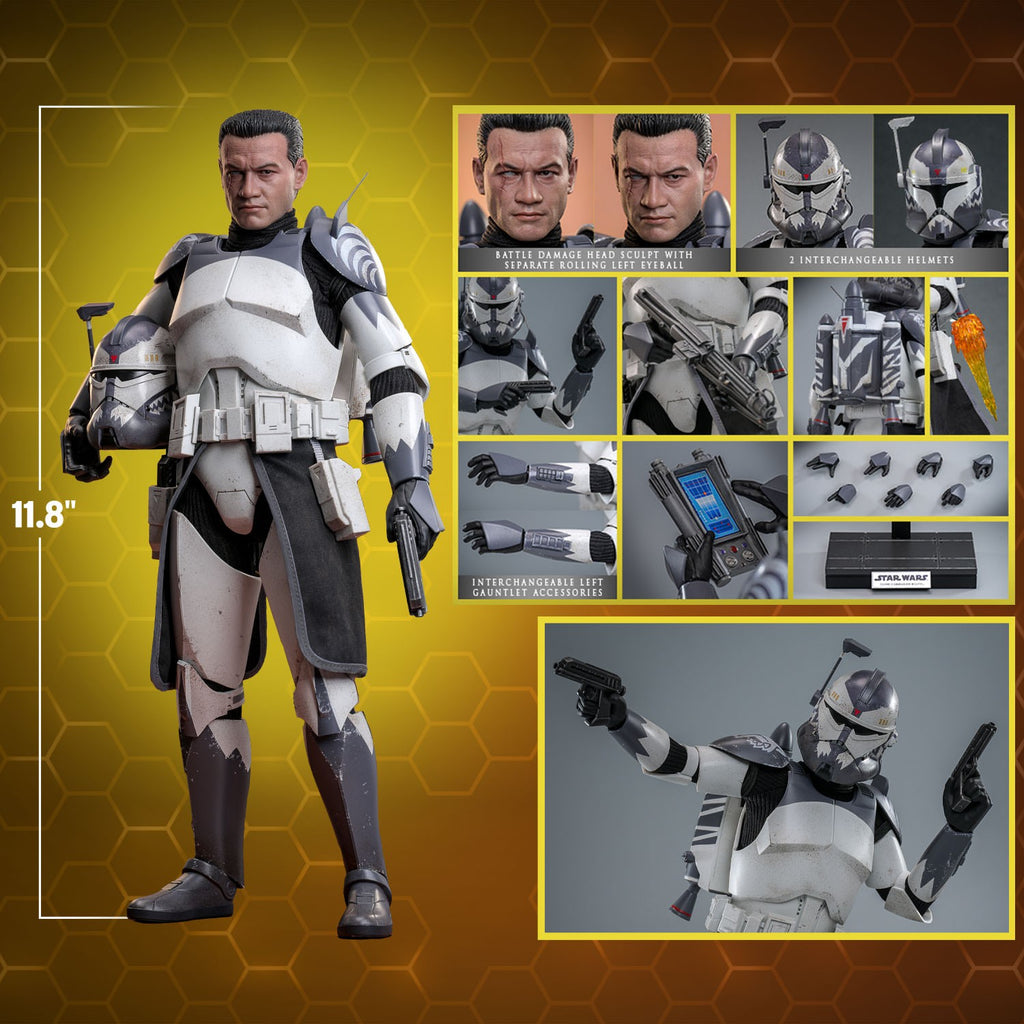 Clone Commander Wolffe Star Wars Sixth Scale Figure
