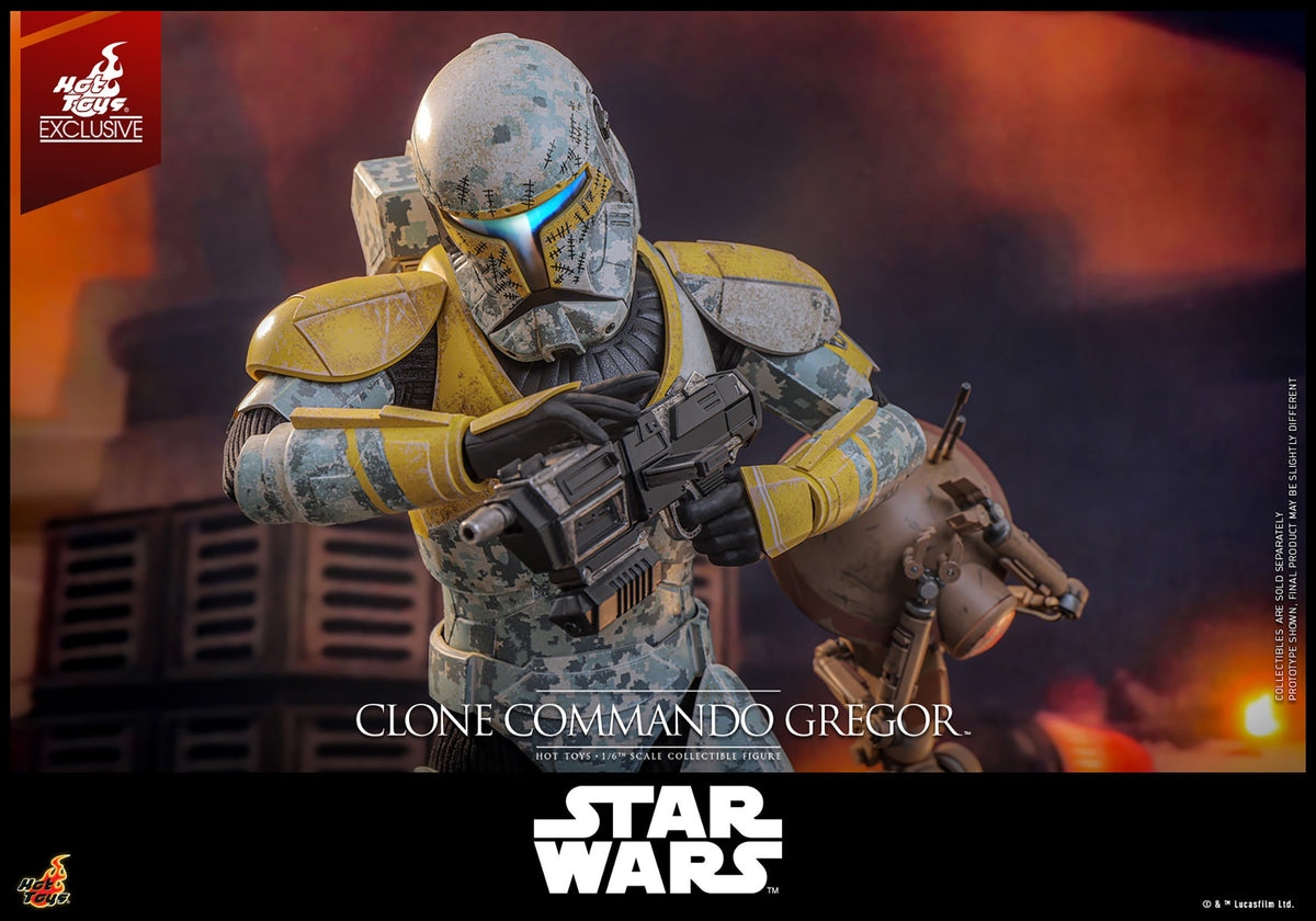 Clone Commando Gregor Star Wars Sixth Scale Figure