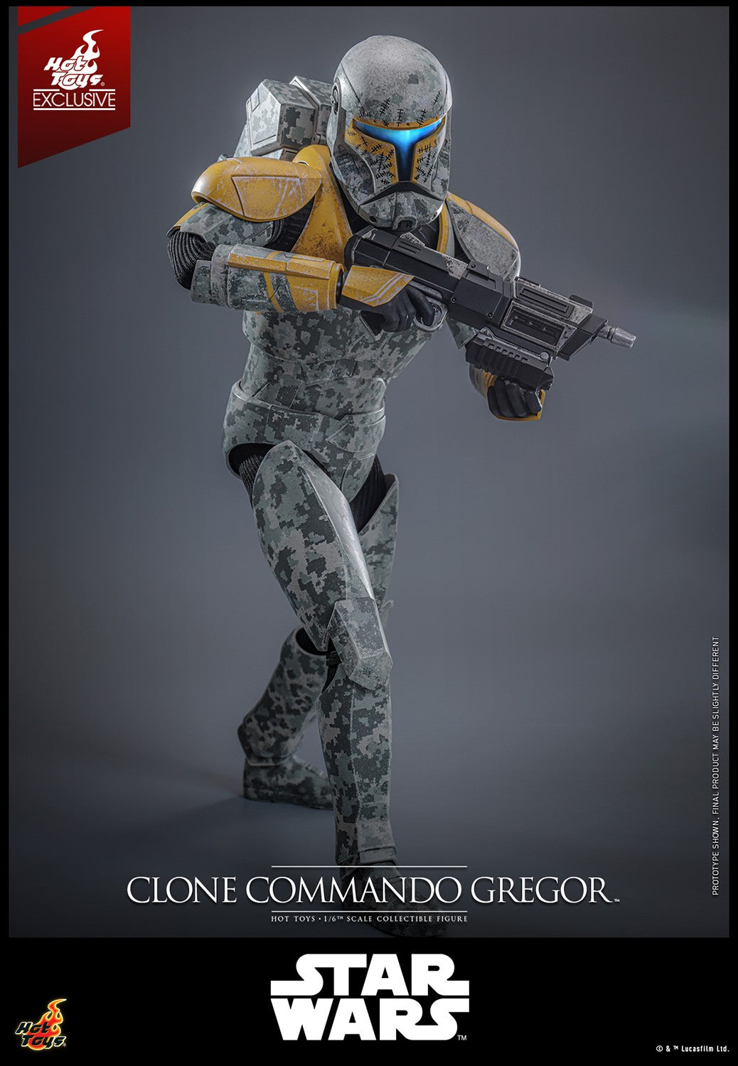Clone Commando Gregor Star Wars Sixth Scale Figure