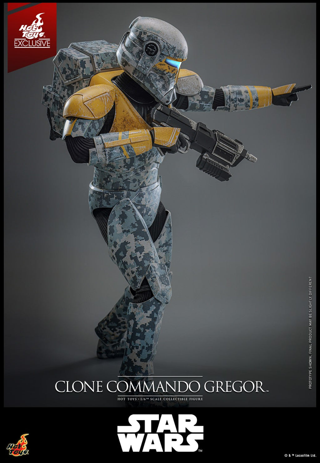 Clone Commando Gregor Star Wars Sixth Scale Figure