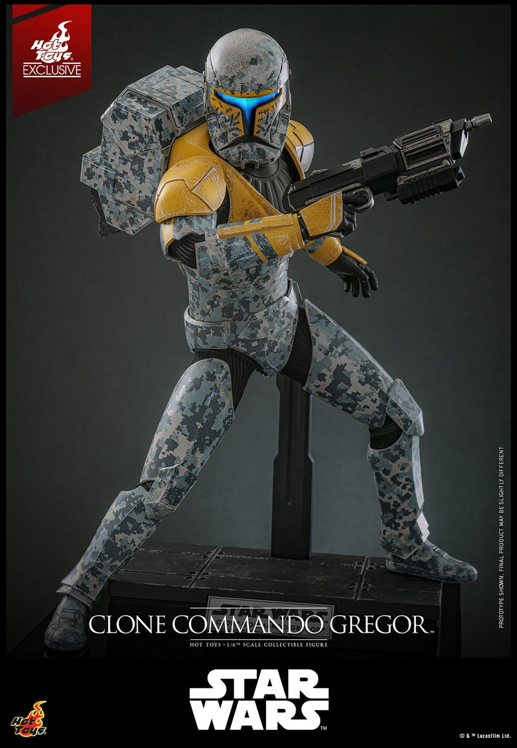 Clone Commando Gregor Star Wars Sixth Scale Figure
