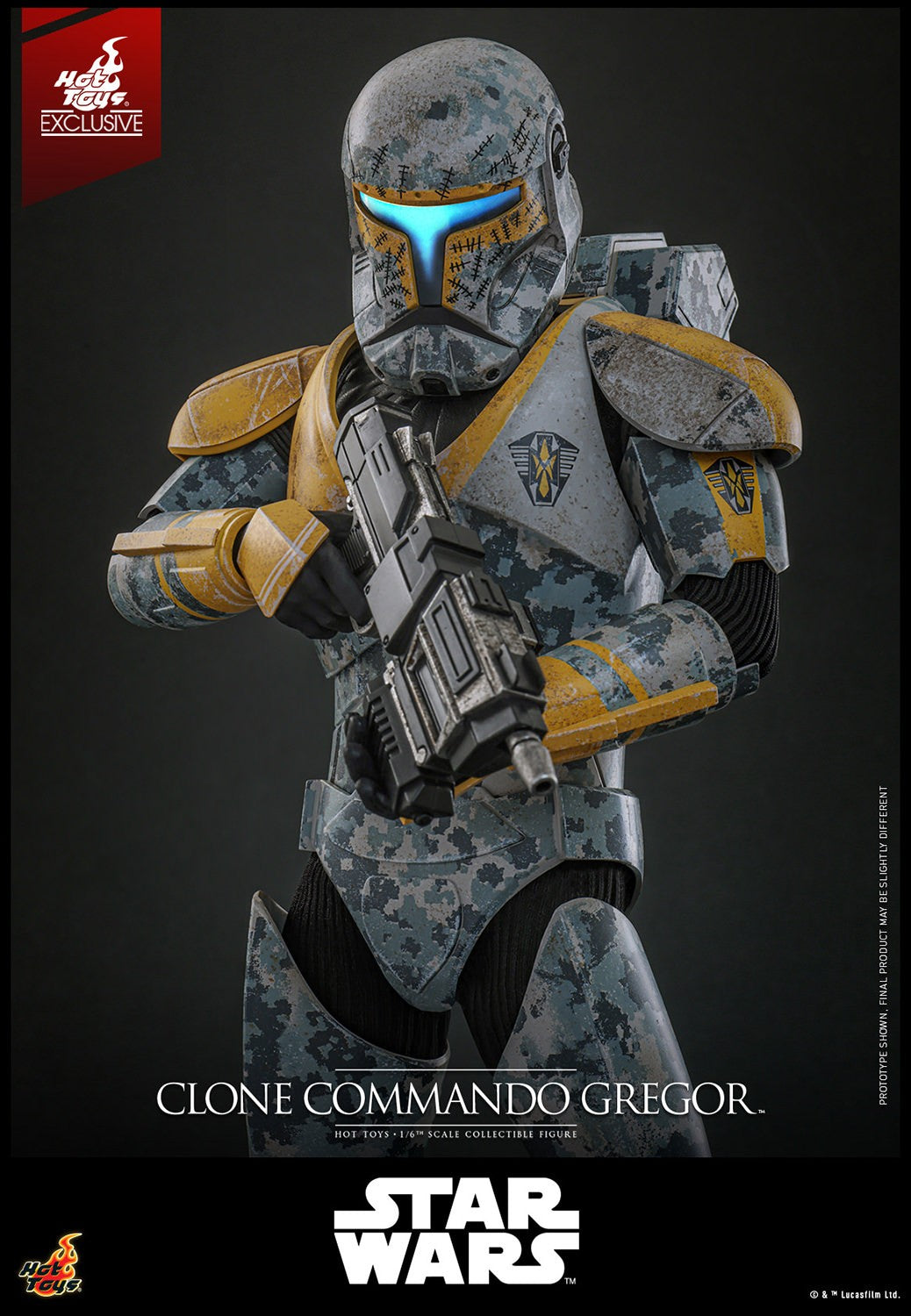 Clone Commando Gregor Star Wars Sixth Scale Figure
