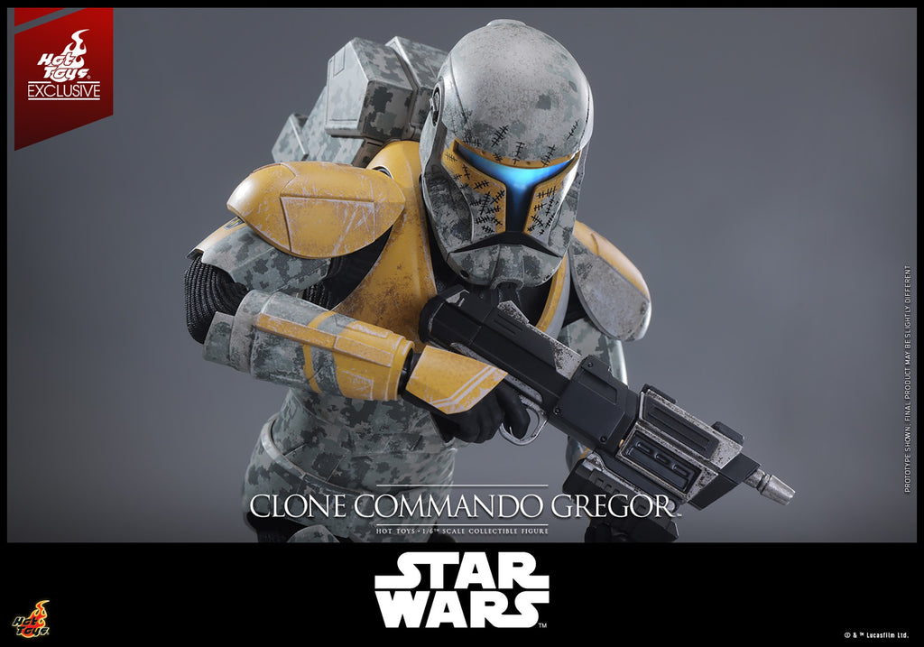 Clone Commando Gregor Star Wars Sixth Scale Figure
