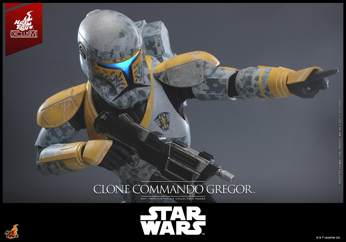 Clone Commando Gregor Star Wars Sixth Scale Figure