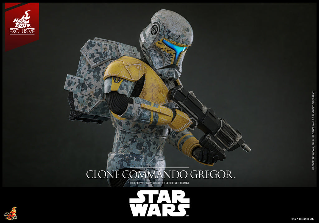 Clone Commando Gregor Star Wars Sixth Scale Figure