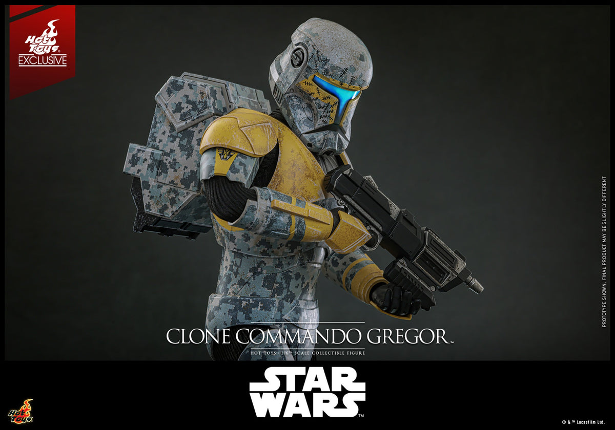 Clone Commando Gregor Star Wars Sixth Scale Figure