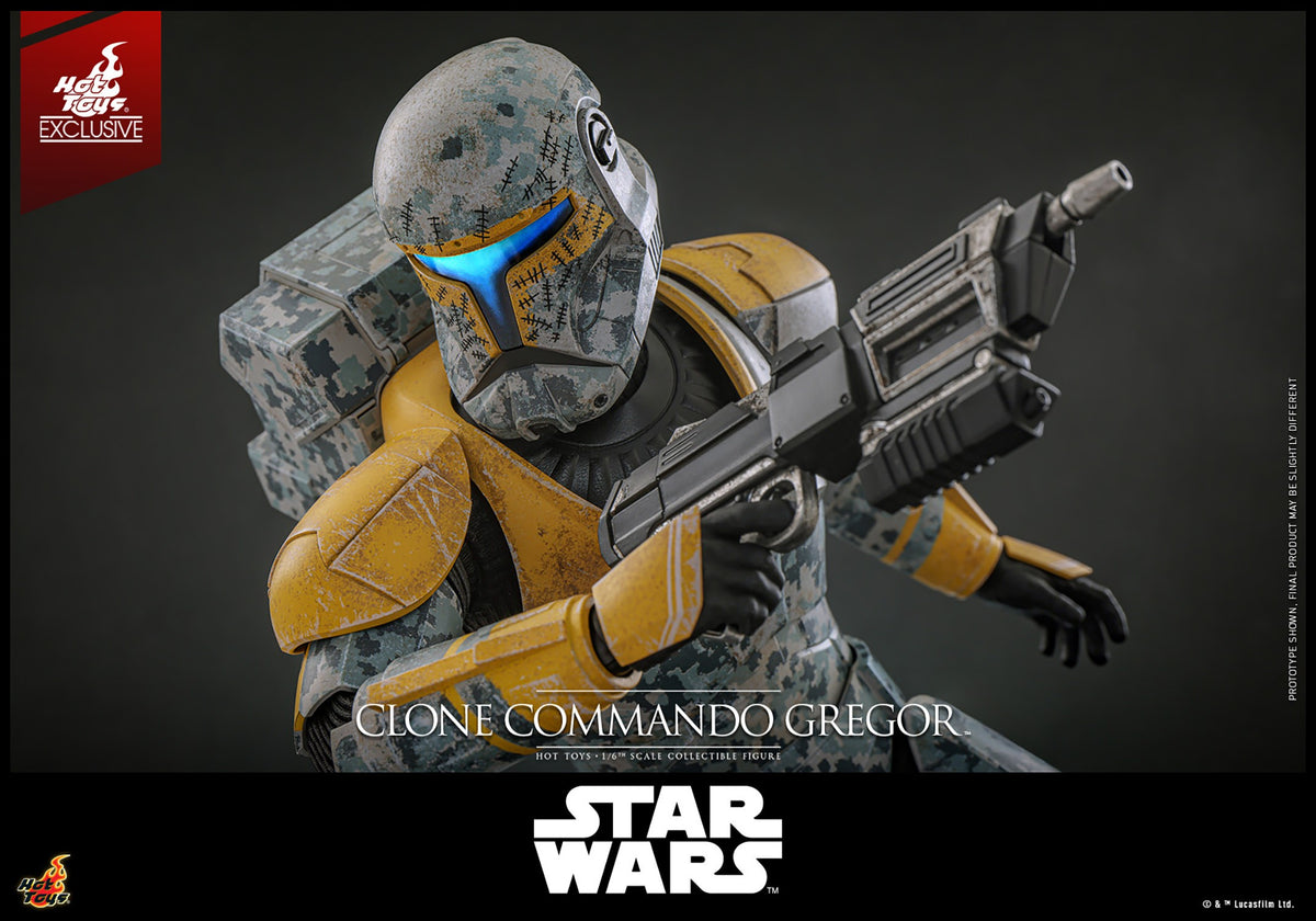 Clone Commando Gregor Star Wars Sixth Scale Figure