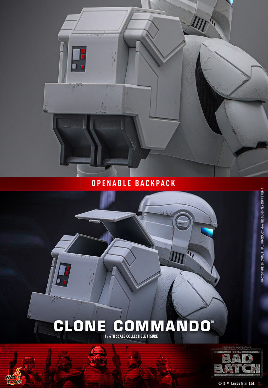 Clone Commando Star Wars Sixth Scale Figure