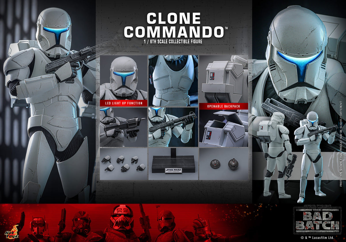 Clone Commando Star Wars Sixth Scale Figure