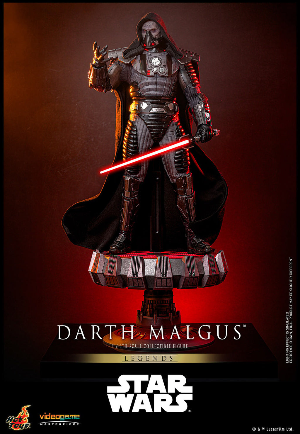 Darth Malgus Star Wars Sixth Scale Figure