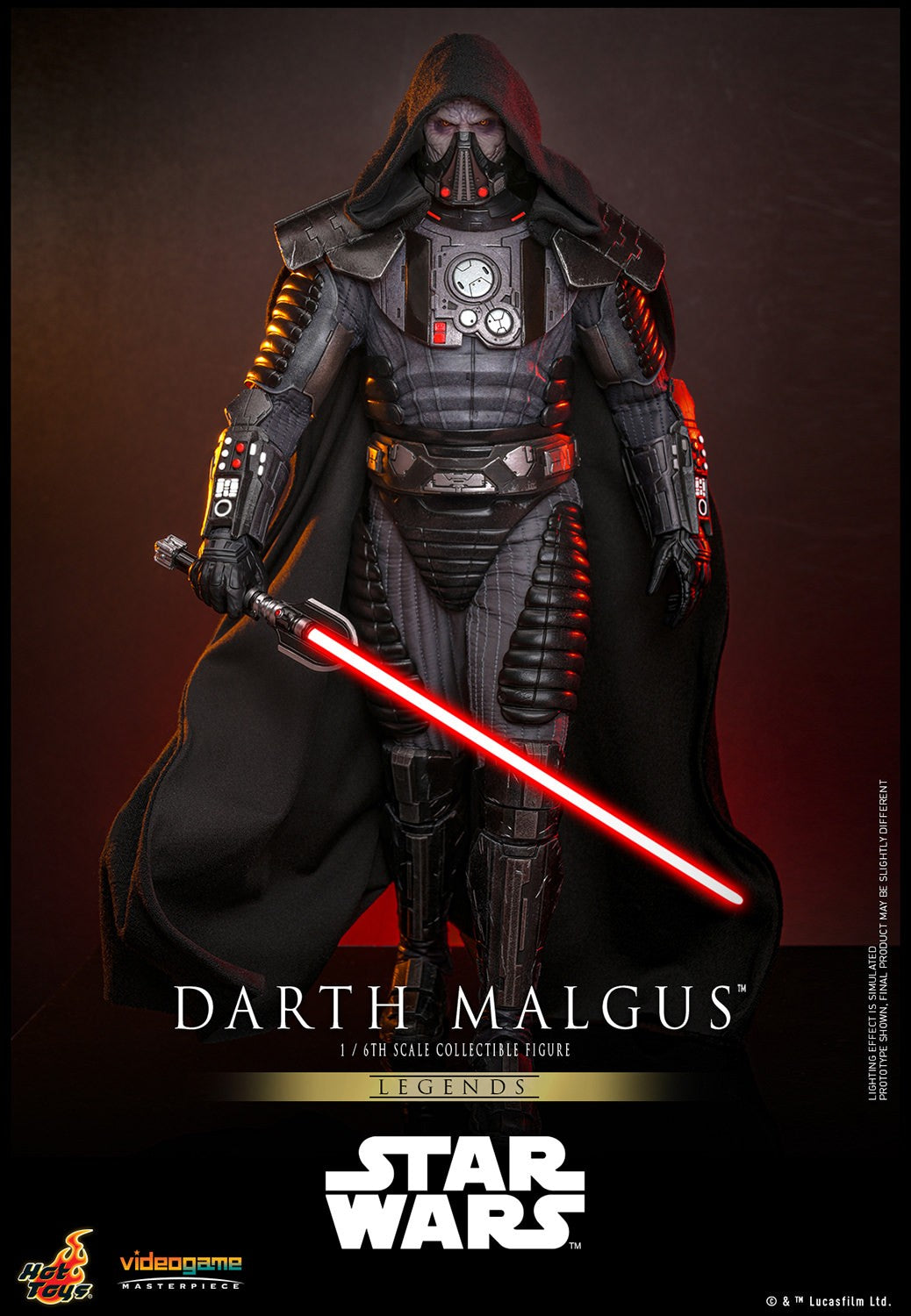 Darth Malgus Star Wars Sixth Scale Figure