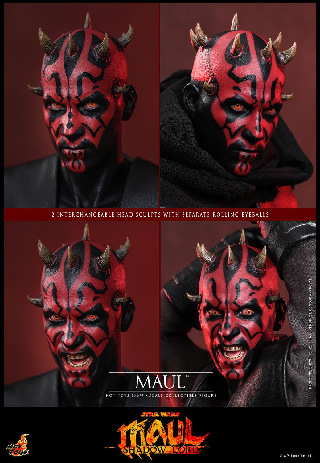 Maul Star Wars Sixth Scale Figure