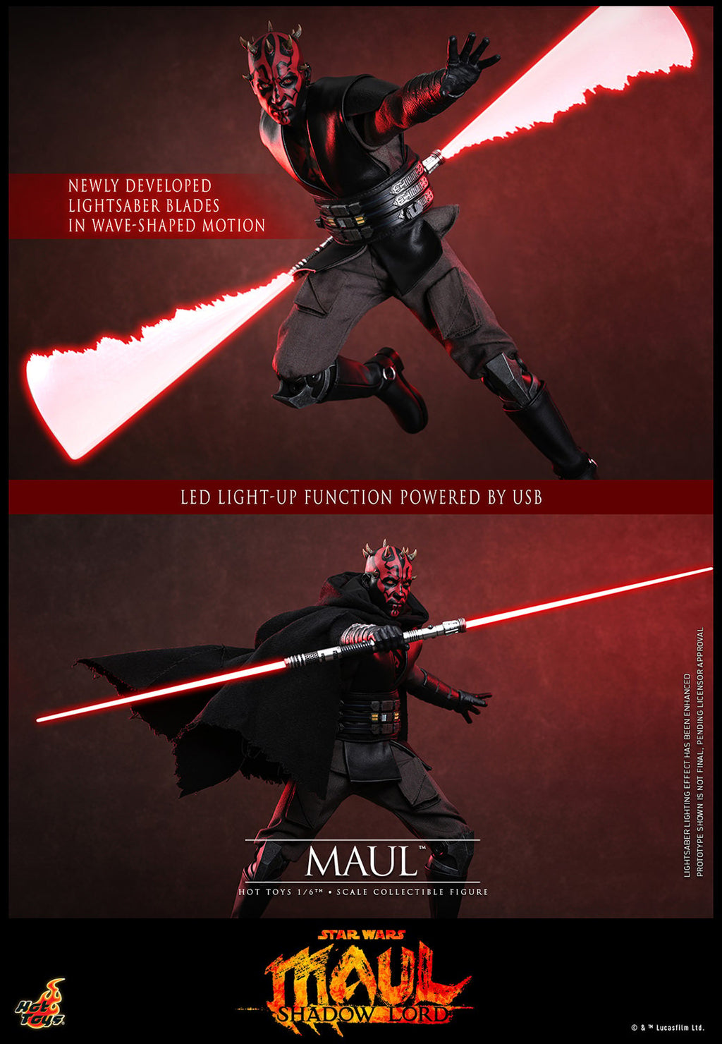 Maul Star Wars Sixth Scale Figure