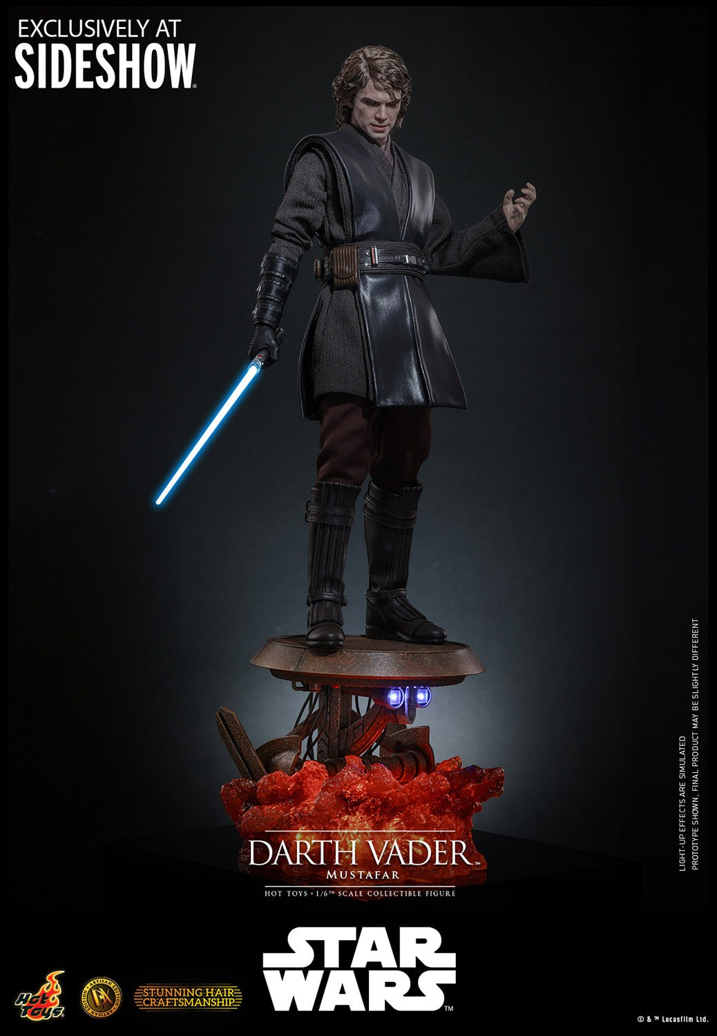 Darth Vader (Mustafar) (Artisan Edition) Star Wars Sixth Scale Figure
