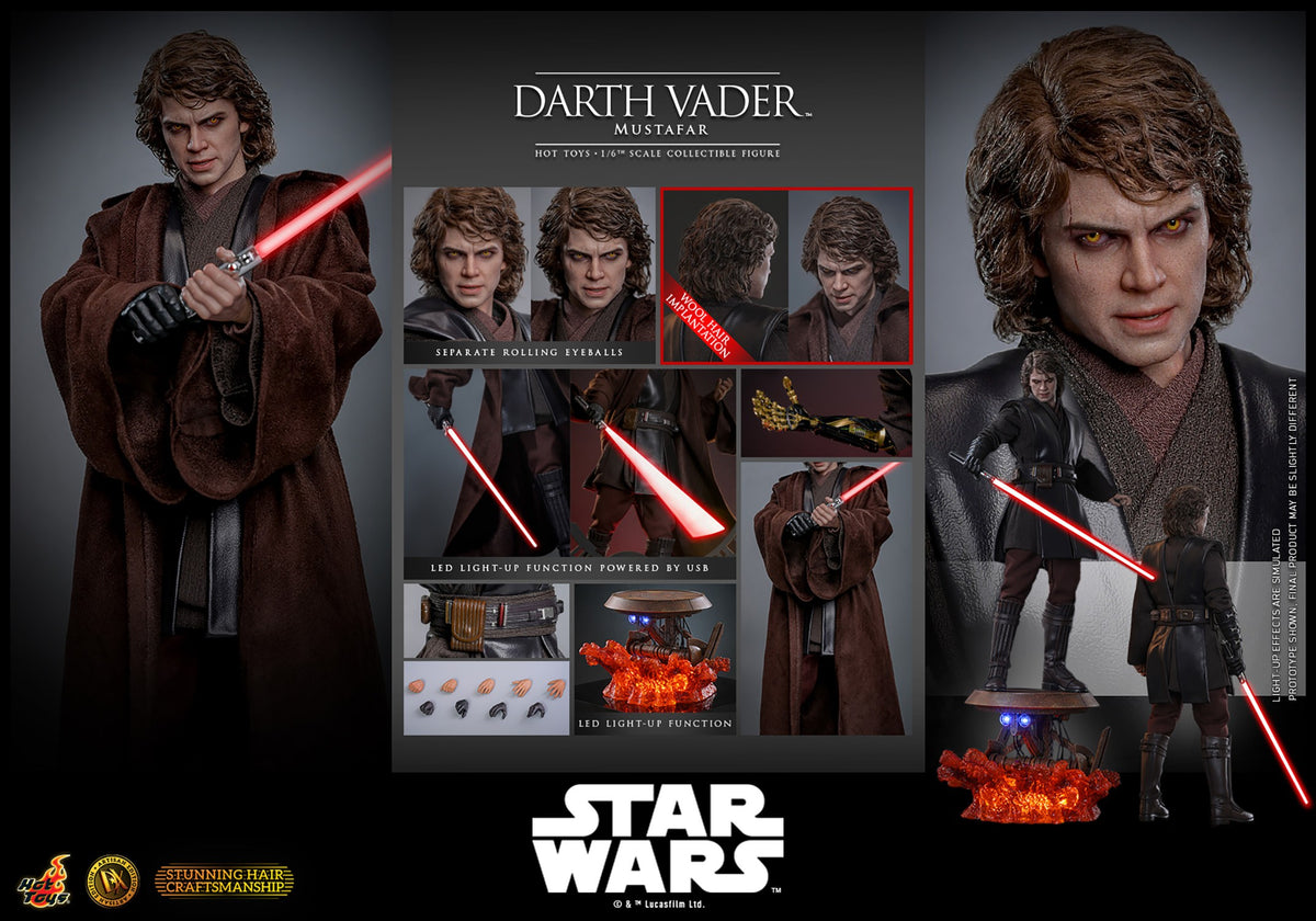 Darth Vader (Mustafar) (Artisan Edition) Star Wars Sixth Scale Figure