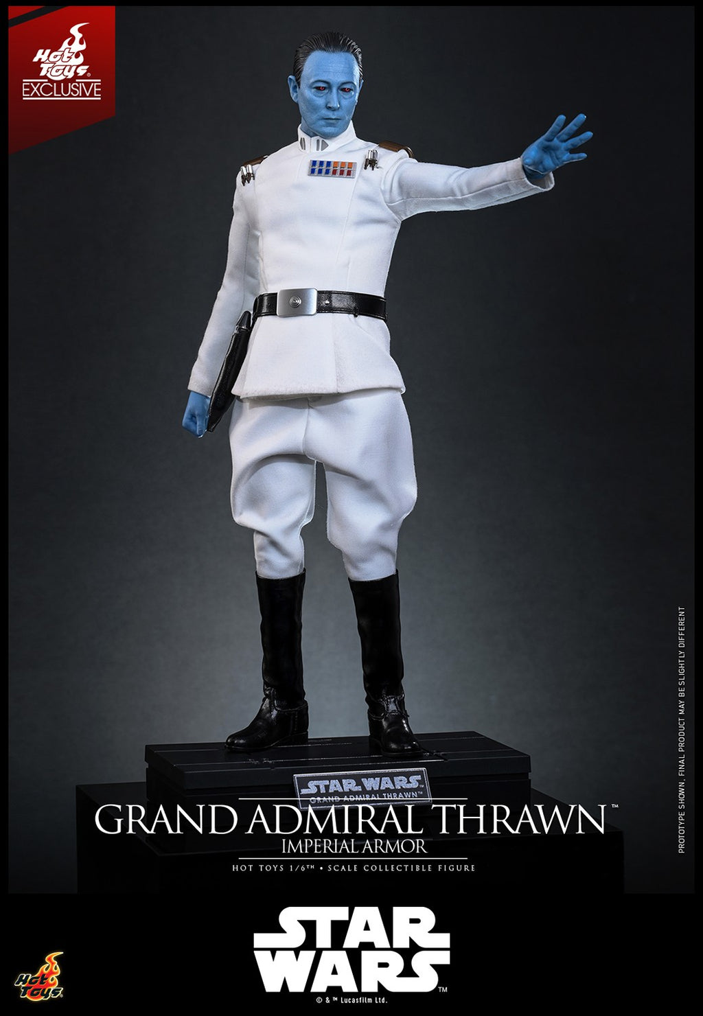 Grand Admiral Thrawn (Imperial Armor) Star Wars Sixth Scale Figure